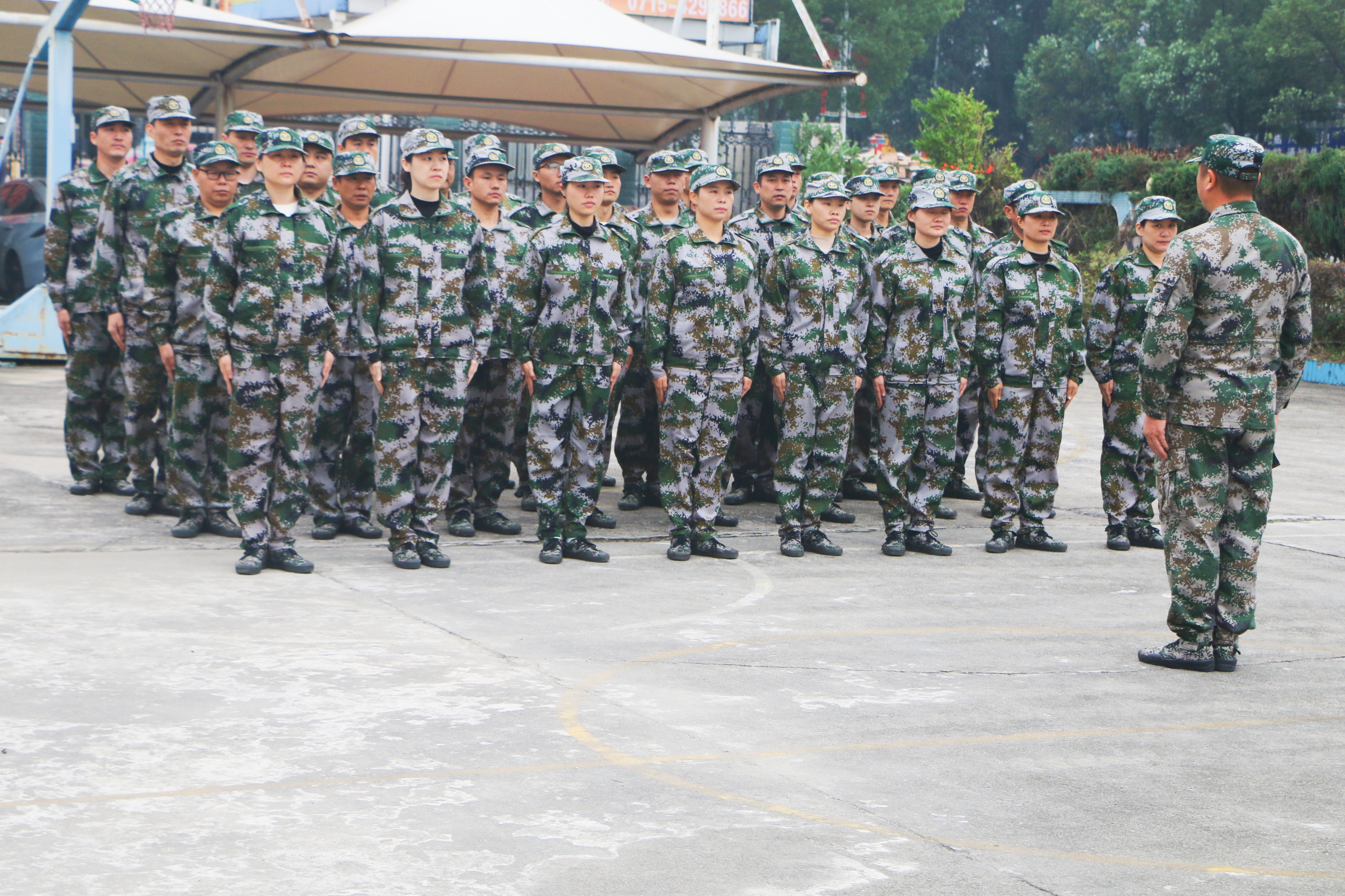 軍事訓(xùn)練礪作風(fēng) 實(shí)干擔(dān)當(dāng)見真章